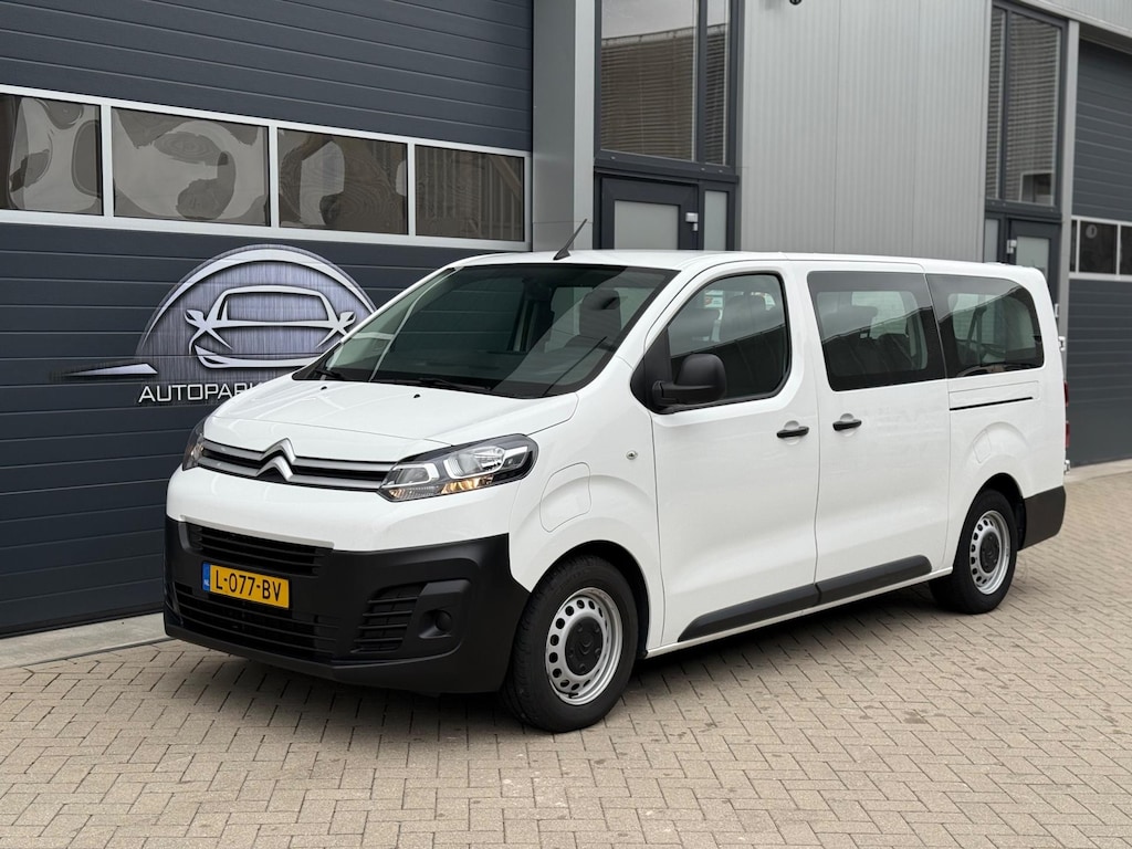 Citroën E-Jumpy 50kWh XL Cruise Control, Apple Carplay, Airco, 360° Camera. Parkeersensoren. NAP, Dubbele Zijschuifdeur