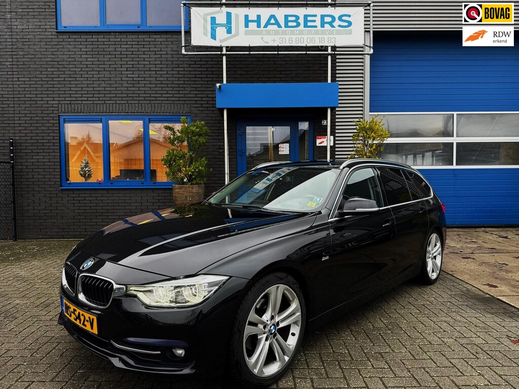 BMW 3-Serie Touring 320d EDE Lease Sport 163PK|Face Lift|NL Auto|Proff Navi|Leder|Sportstoelen|StoelVW|Led|AUT|Trekhaak|Cruise|PDC