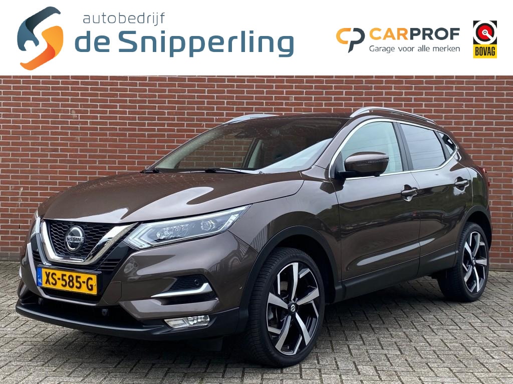 Nissan Qashqai 1.2 TEKNA + NAV 360 CAMERA CLIMA CRUISE PANO STOELVERW