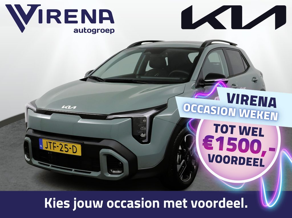 Kia Stonic 1.0 T-GDi MHEV GT-Line DEMO - Stoel/Stuur verwarming - Achteruitrijcamera - Schuif/Kantel dak - Apple Carplay/Android Auto - Keyless entry - Navigatie - Fabrieskgarantie t/m 14-01-2033