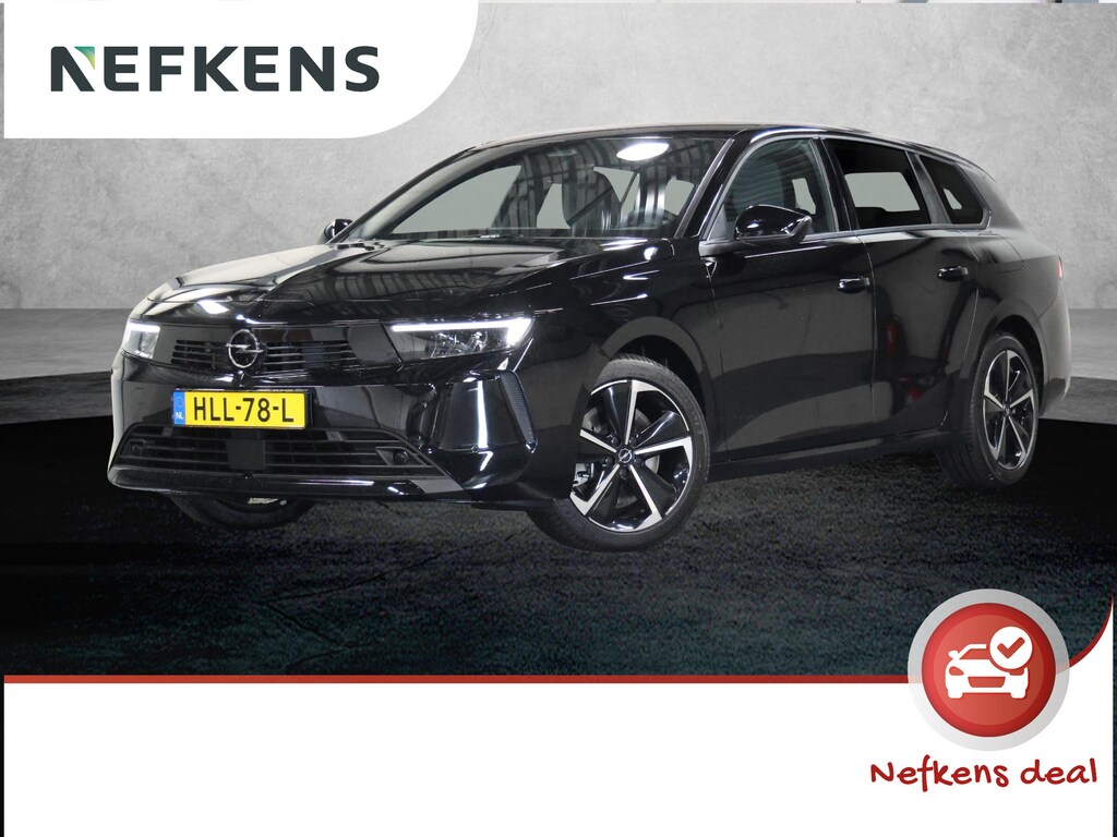 Opel Astra Sports Tourer 1.6 Turbo 225PK Plug In Hybrid Edition | AUTOMAAT | AppleCarPlay/AndroidAuto | Trekhaak | AdaptiveCruiseControl | Rondom Parkeersensoren | Isofix | Privacy Glass |