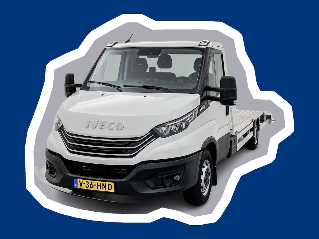 IVECO Daily 35S18H 3.0 Oprijwagen Led Adaptieve cruise control 3500kg trekhaak Geveerde stoel