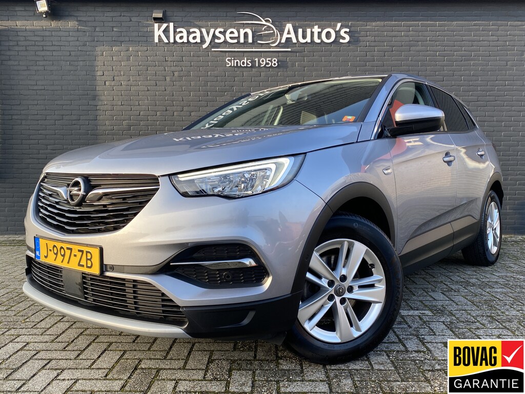 Opel Grandland X 1.2 Turbo Business Executive 130 pk | 1e eigenaar | dealer onderh. | leder interieur | navigatie | camera | carplay