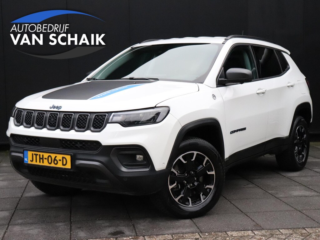 Jeep Compass 4xe 240 Plug-in Hybrid Electric Trailhawk 4WD  | CAMERA |LEDER | NAVi | LMV | PDC | ELECTR VERSTELB STOELEN MET MEMORY