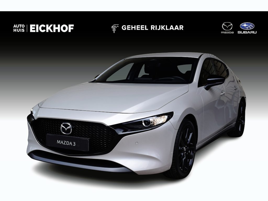 Mazda 3 2.5 e-SkyActiv-G M Hybrid 140 Homura - Nu met € 3.000,- Voorraad Korting - Diverse kleuren/uitvoeringen leverbaar!