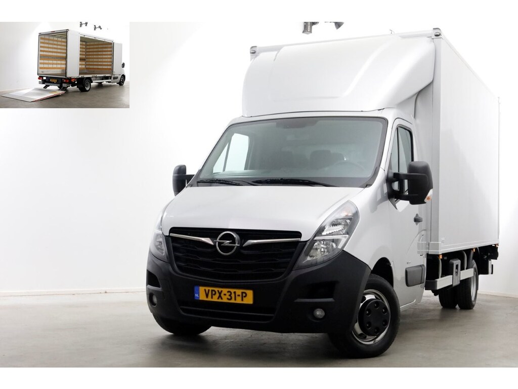 Opel Movano 2.3 Turbo 165pk Bakwagen met bovensluit-laadklep 1000kg en zijlader L445cm 05-2022