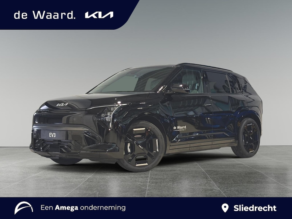 Kia EV3 GT-Line Business Edition 81.4 kWh | VEGAN LEDEREN STOELBEKLEDING GT-LINE | ACHTERUITRIJCAMERA | STOEL- EN STUURWIELVERWARMING | DODEHOEKASSISTENTIE | AMBIENT LIGHTING |
