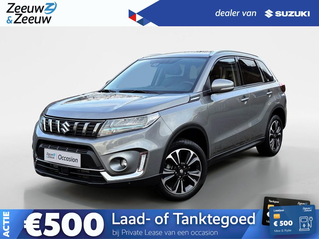 Suzuki Vitara 1.4 Boosterjet Style Smart Hybrid | Trekhaak | Dealer onderhouden | Navigatie | dodehoek detectie | Achteruitrijcamera | Stoelverwarming |10 jaar garantie! |