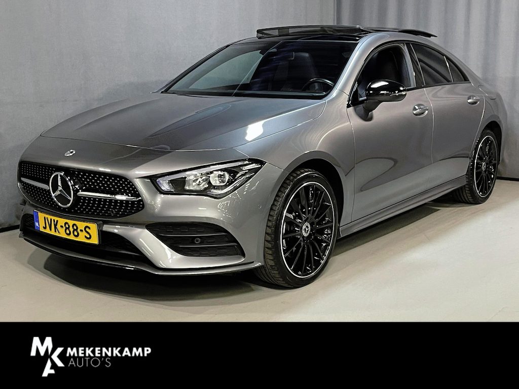 Mercedes-Benz CLA 250 e AMG Line 19"/SOH 97%/Panoramadak/Sfeerverlichting/Keyless/Camera/Stoelverwarming