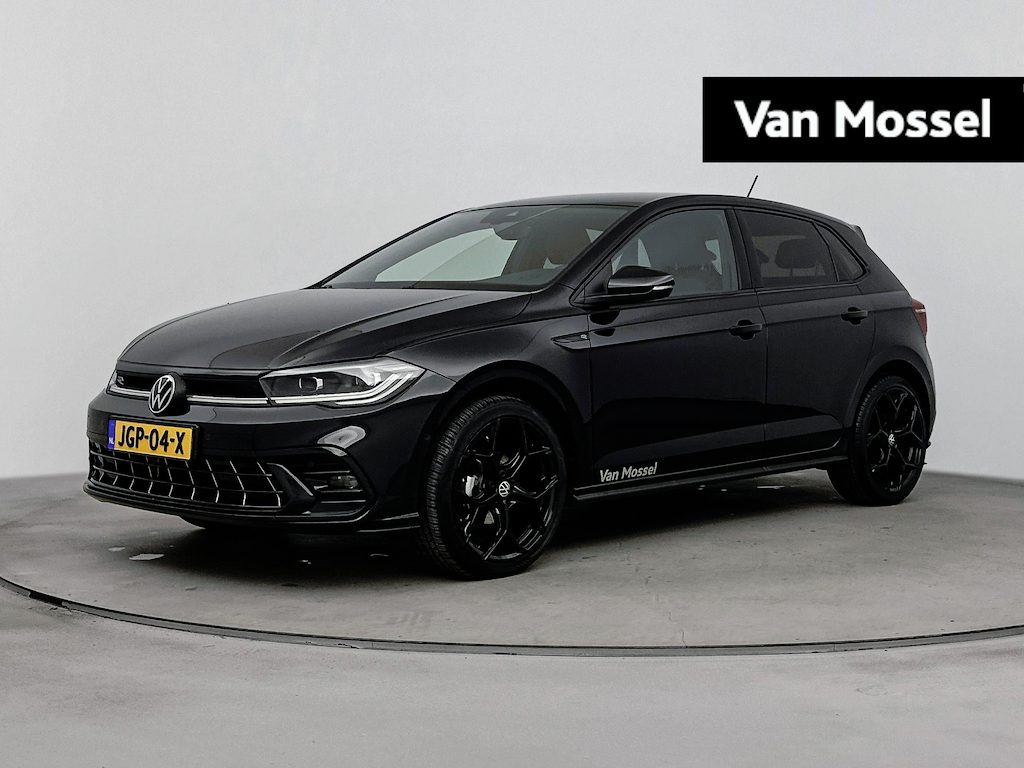 Volkswagen Polo 1.0 TSI R-Line Edition | 18 Inch Zwarte Velgen | Automaat | IQ.Light | Stoelverwarming | Parkeersensoren voor/achter | Adaptive cruise control | Apple carplay / android auto | Navigatie |
