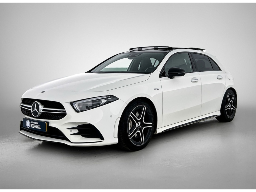 Mercedes-Benz A-klasse AMG 35 4MATIC Premium Plus | Panodak | Sfeerverlichting | Stoelverw. | Adaptive Cruise | Camera |
