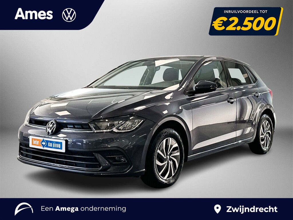 Volkswagen Polo 1.0 95pk TSI Life Edition Achteruitrijcamera (Rear View) | Parkeersensoren voor en achter | Automatische afstandsregeling (ACC)