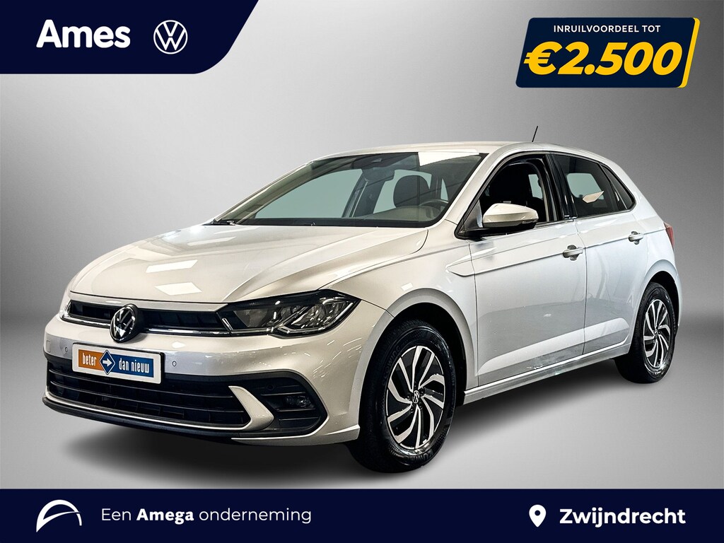 Volkswagen Polo 1.0 95pk TSI Life Edition Licht en Zicht Pakket | Voorstoelen verwarmbaar | 'App-Connect' smartphone integratie