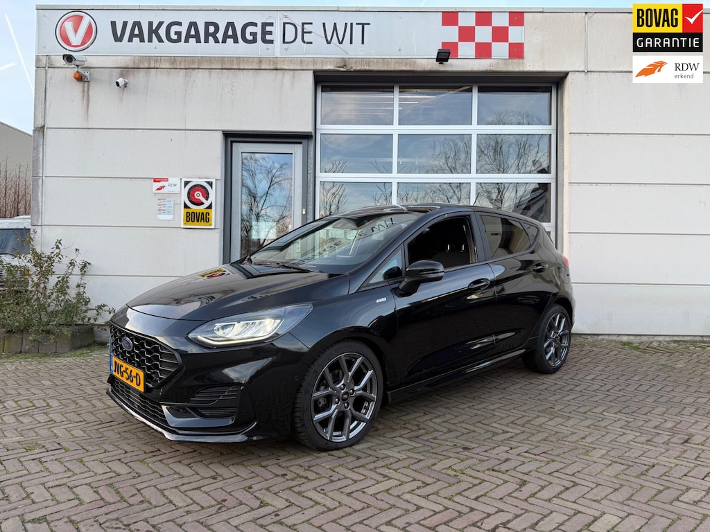 Ford Fiesta 1.0 EcoBoost Hybrid ST-Line X Automaat | Virtual Cockpit | Adaptieve Cruise | Camera