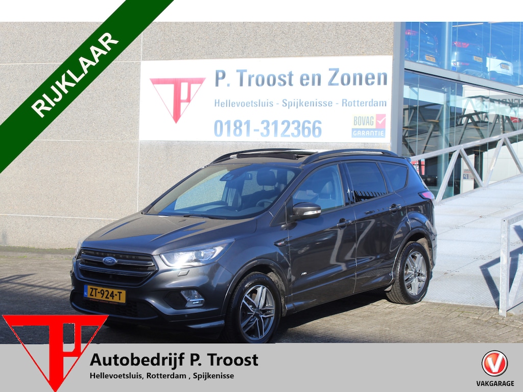 Ford Kuga 1.5 EcoBoost AWD ST-Line Trekhaak/Panoramadak/Navigatie/Achteruitrijcamera/Stoelverwarming/Stuurverwarming/Keyless/Adaptive cruise control/Elektrische achterklep