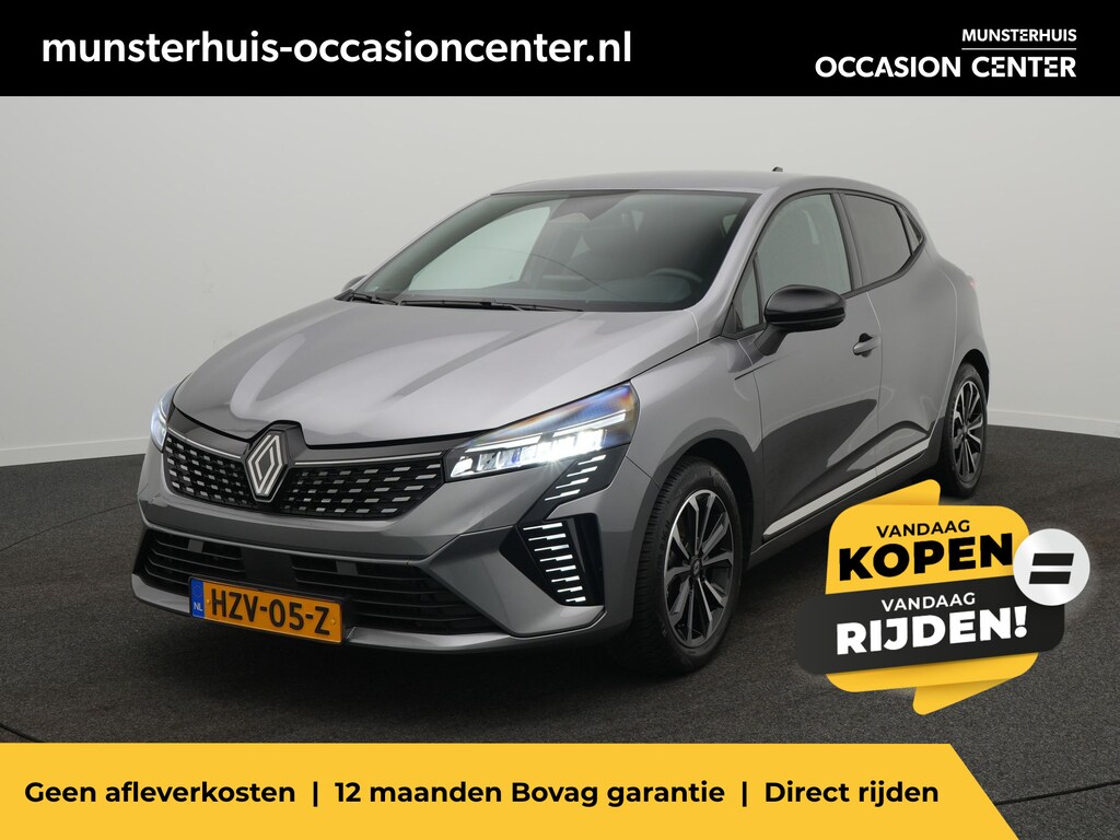 Renault Clio 1.6 E-Tech Full Hybrid 145 Techno - Occasion Lease vanaf €434 p/m - RIJKLAARPRIJS - All Seasonbanden - Achteruitrijcamera - Cruise Control - Apple Carplay - Android Auto - Stoel- en Stuurverwarming!
