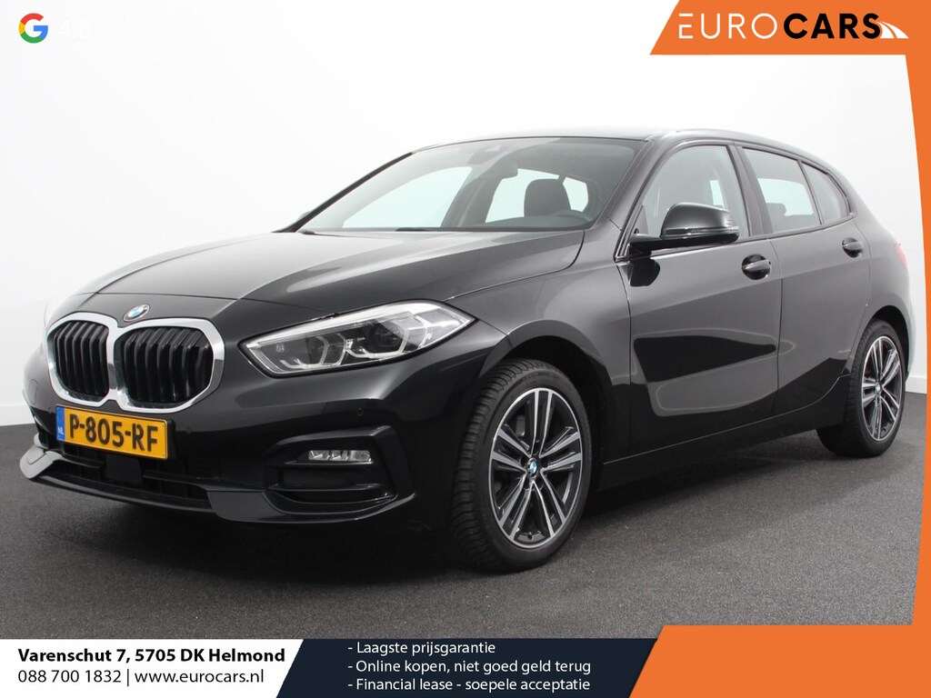 BMW 1-Serie 118i Automaat High Executive Navigatie Cruise Control Apple Carplay Android Auto Parkeersensoren Virtual Cockpit LED Verlichting Sfeerverlichting Getinte Ramen Climate Control