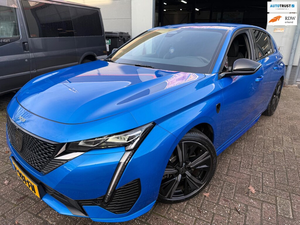 Peugeot 308 1.6 HYbrid 225 GT PACK 289PK SPORT LUX LEDER MATRIX LED HISTORIE NAP