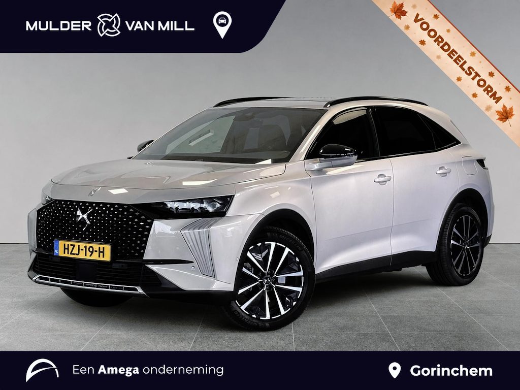 DS 7 Opéra e-Tense 300pk PHEV 4x4 e-EAT8 | TREKHAAK | BLACK PACK | NIGHTVISION | SCHUIF/KANTELDAK | HANDSFREE A.KLEP | NAVI | 360° CAMERA | NAPPA LEDER | STOELKOELING + VERW. | MASSAGESTOELEN |