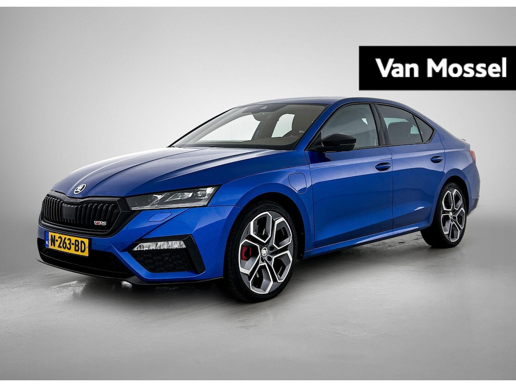Skoda Octavia 1.4 TSI RS iV PHEV Business | CAMERA | STUUR- STOELVERWARMING | ADAPTIVE CRUISE | ELEK. LAADKLEP | KEYLESS | APPLE CARPLAY & ANDROID AUTO |