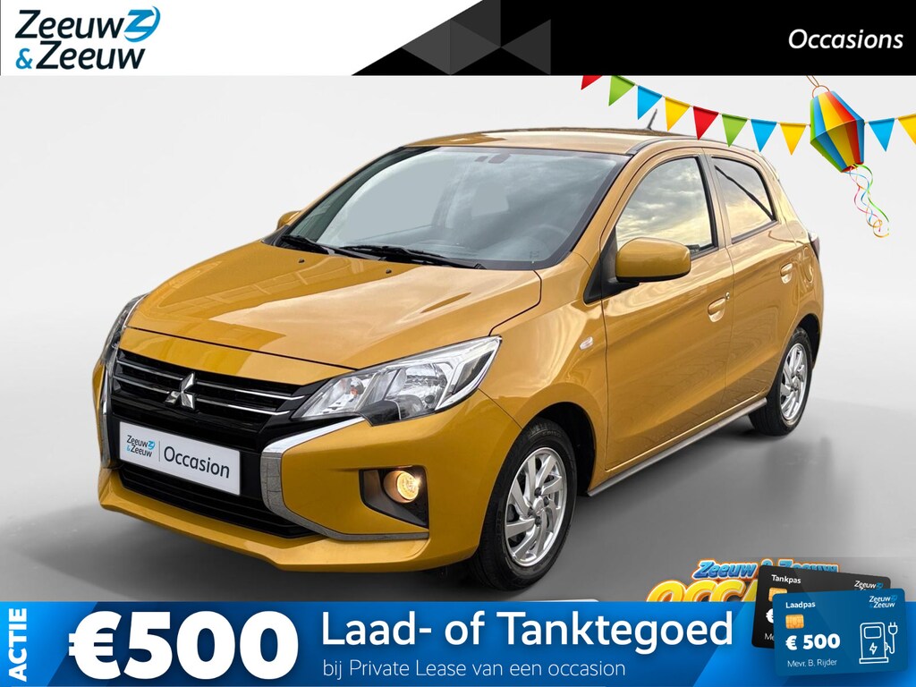 Mitsubishi Space Star 1.2 Dynamic Garantie 2032 | Clima | Cruise | LM velgen | Privacy glass | Camera |