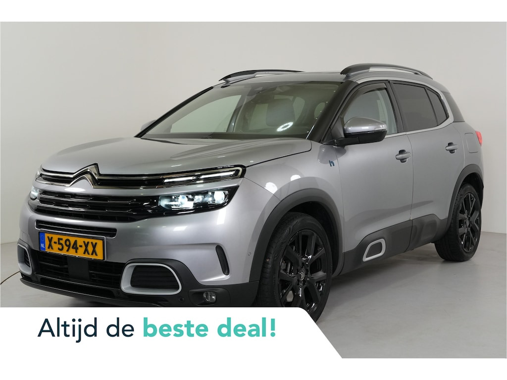 Citroën C5 Aircross 1.6 Shine 225 pk PHEV | SOH 95.5% | Pano | Leder | Massage | Adaptieve Cruise | El. stl. verst. | Inparkeer |