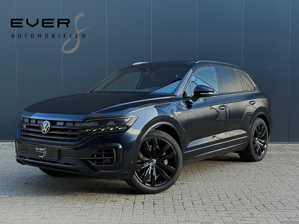 Volkswagen Touareg 3.0 TSi eHybrid, 462PK, 4MOTION, R-Line, ACC, Pano/Dak, Lucht/Vering, Head/up, Keyless, Koeling, Trekhaak, 21'