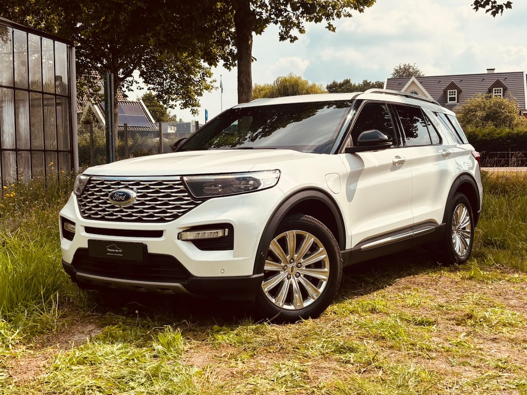 Ford Explorer 3.0 V6 PHEV PLATINUM |7P|PANO|BTW|360CAM|B&O|DEALER ONDERH|STOELVERW+KOEL|VIRTUAL| 17892 / 4203