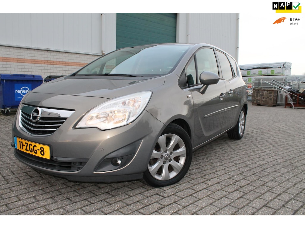 Opel Meriva 1.4 Turbo Cosmo - vol - automaat - lage km stand - trekhaak - mistlampen - 4 electr. ramen