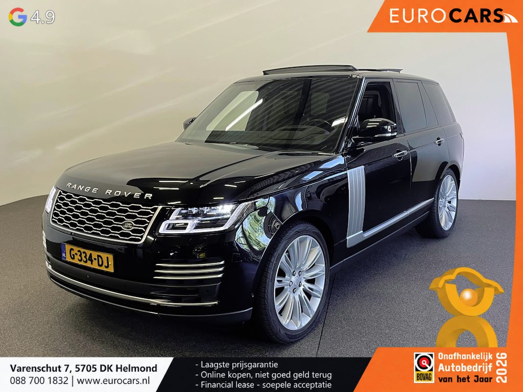 Land Rover Range Rover 3.0 TDV6 Autobiography Trekhaak Panoramadak Navigatie Apple Carplay/Android Auto Adaptive Cruise Control Camera Parkeersensoren Head-up Display Stoelverwarming en verkoeling Stuurverwarming Matrix Ledkoplampen Getinte ramen Luchtvering