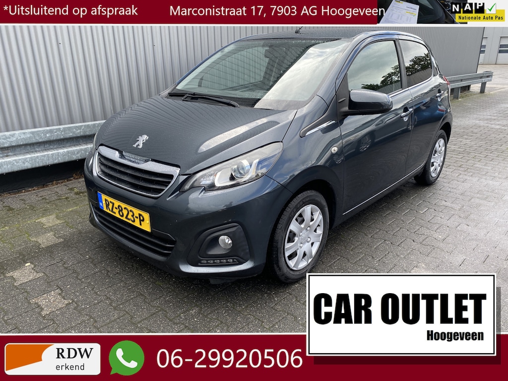 Peugeot 108 1.0 e-VTi Active 5-Drs, A/C, DAB+, Carplay, Cam. nw. APK – Inruil Mogelijk –