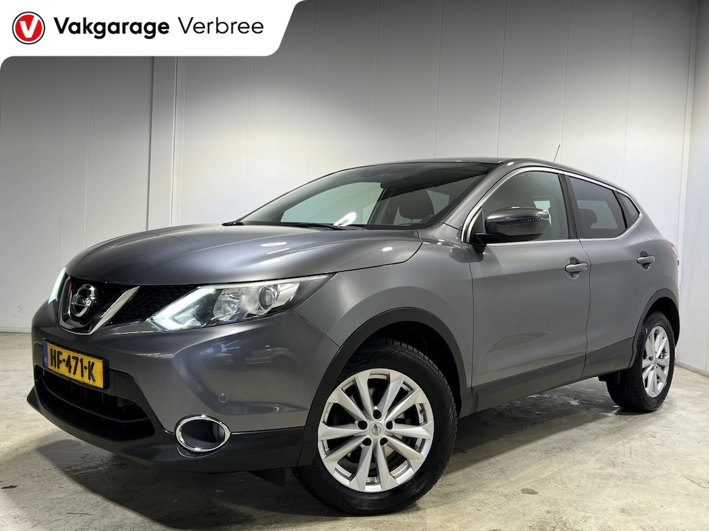 Nissan Qashqai 1.2 Acenta | Lichtmetalen Velgen 17" | Cruise Control | Airco Automatisch | Parkeersensoren Voor en Achter | Radio |