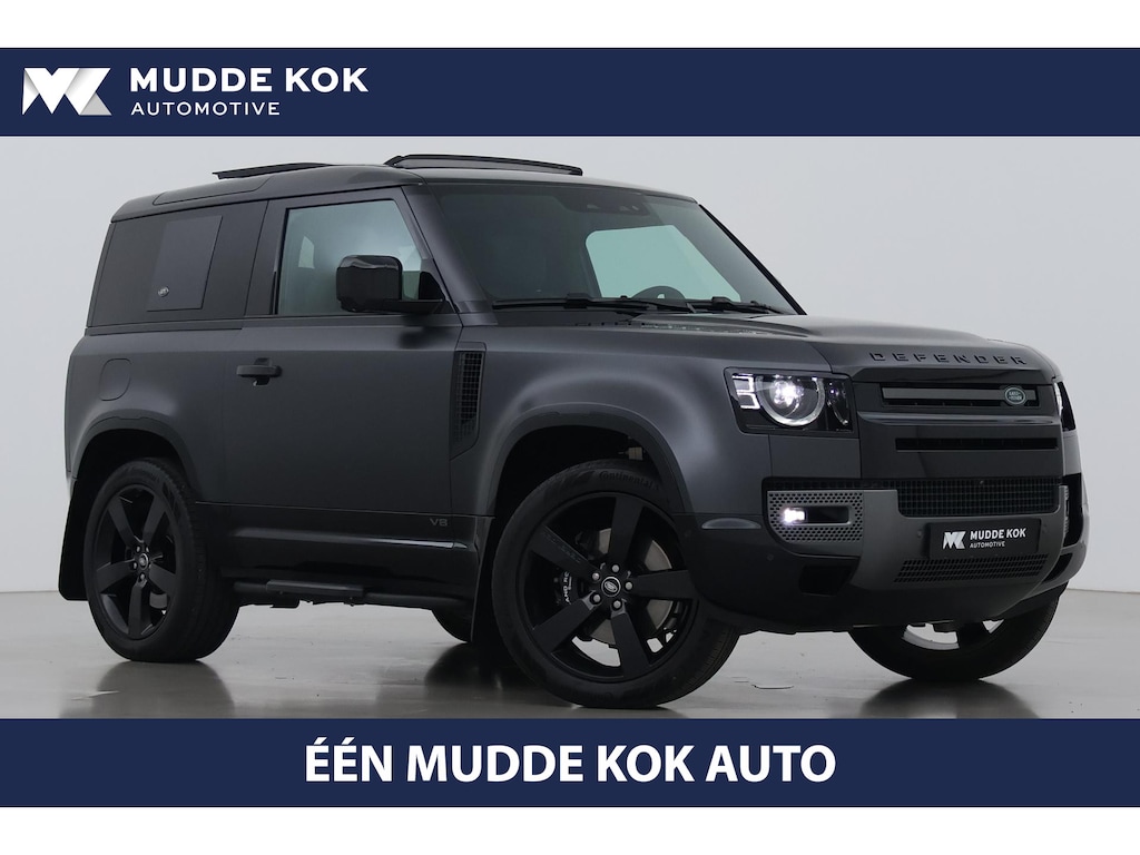 Land Rover Defender 90 P525 Carpathian Edition | 5.0 V8 | 5-Persoons | Luchtvering | Panoramadak | Head-Up | 22 Inch | ACC