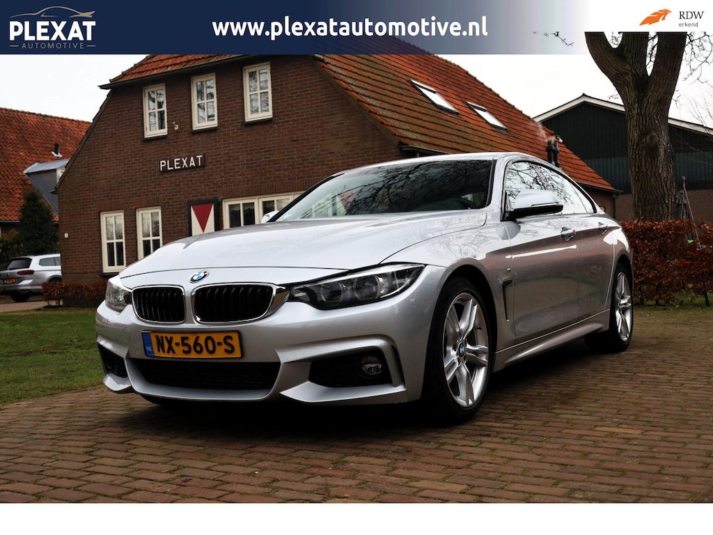 BMW 4-Serie Gran Coupe 418i Executive Aut. | Facelift | M-Pakket | Sportstoelen | Alcantara | Navigatie | Orig. NL | Historie |