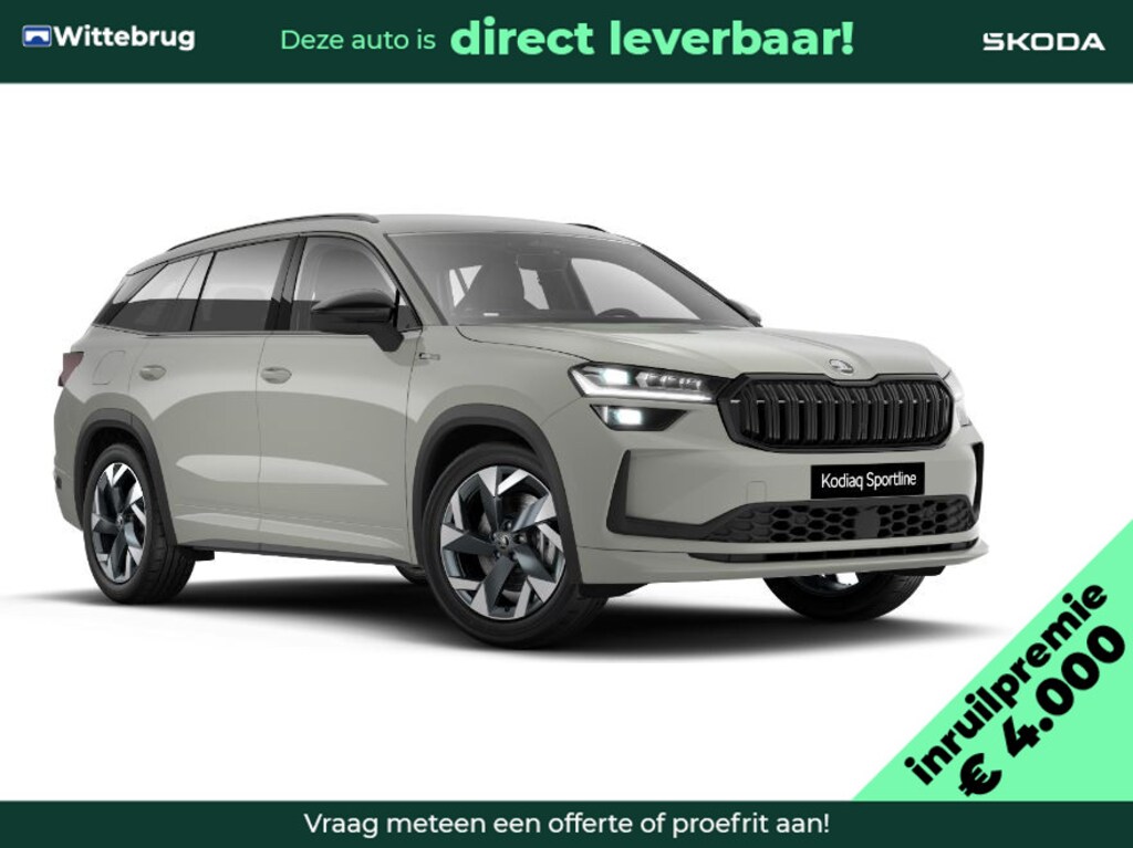 Skoda Kodiaq 1.5 TSI PHEV Sportline Business / Comfortpakket / Trekhaak / Schuif kantel dak /
