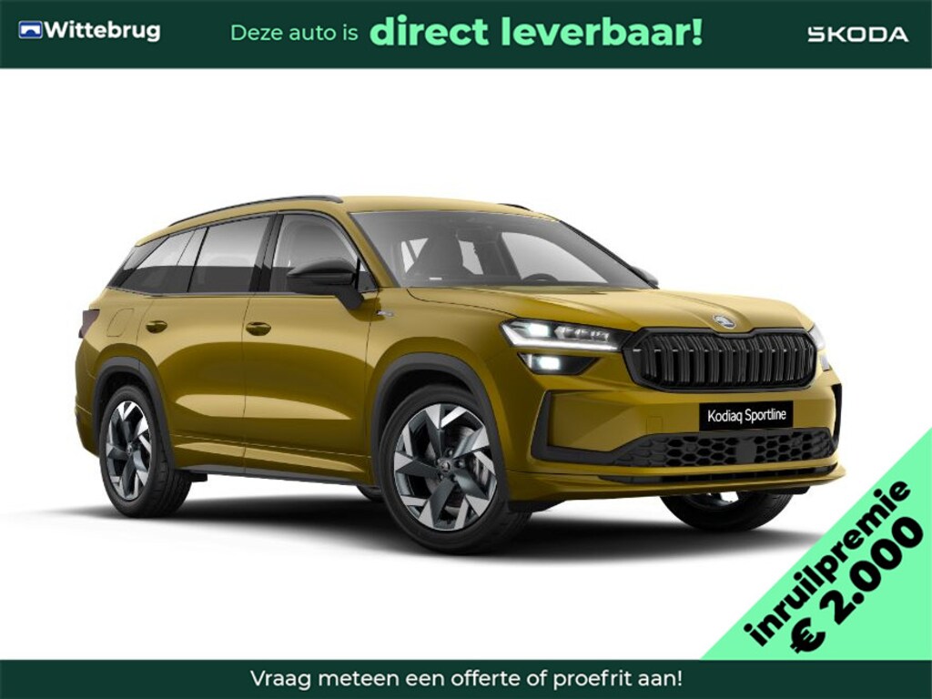 Skoda Kodiaq 1.5 TSI PHEV Sportline Business / Comfortpakket / Trekhaak / Schuif kantel dak /