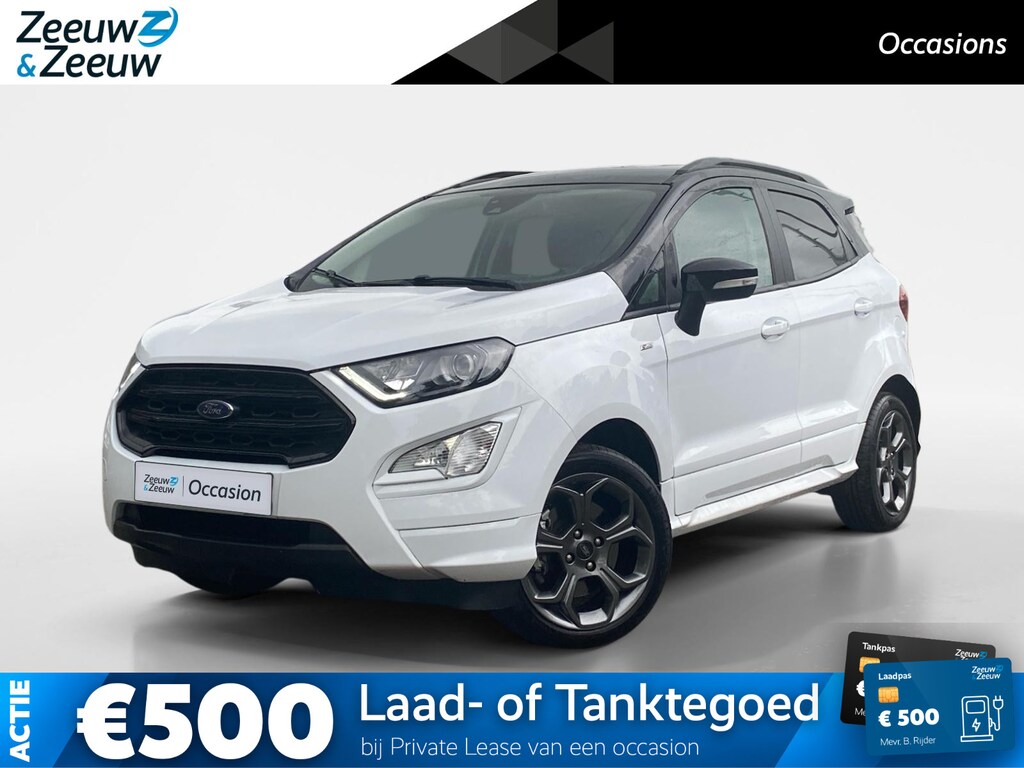 Ford EcoSport 1.0 EcoBoost ST-Line | Winter Pack | Zwart Dak | Climate Control | Parkeersensoren | Cruise Control