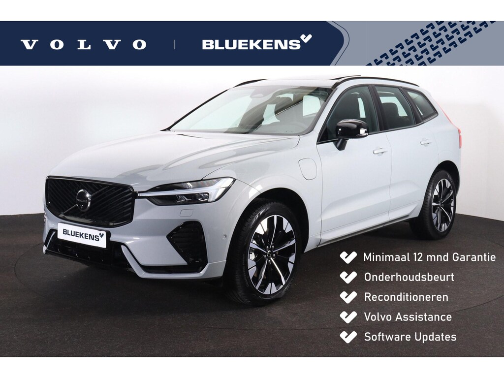 Volvo XC60 T6 Recharge AWD Ultra Dark - Panorama/schuifdak - IntelliSafe Assist & Surround - 360º Camera - Harman/Kardon audio - Adaptieve LED koplampen - Verwarmde voorstoelen, stuur & achterbank - Parkeersensoren voor & achter - Elektr. bedienb. voorstoelen met geheugen - Head up display - Draadloze tel. lader - Inklapbare trekhaak - 20' LMV