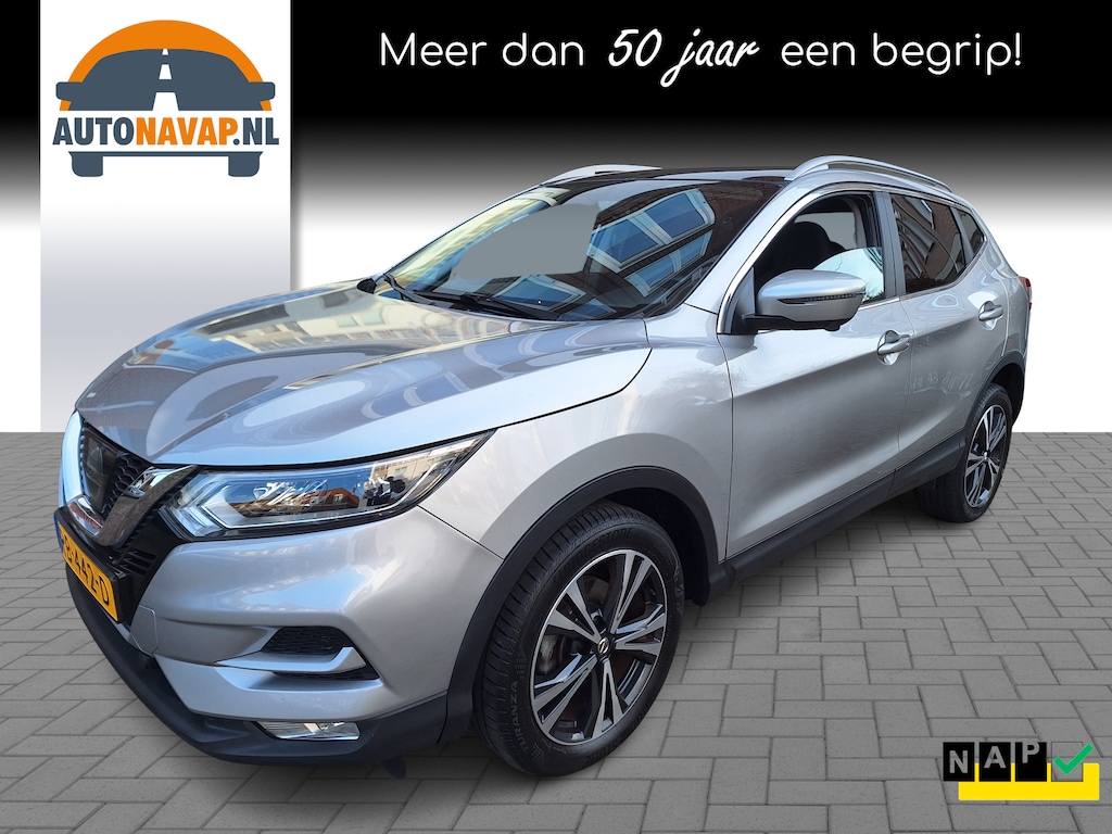 Nissan Qashqai 1.2 N-Connecta /360° Camera/Navi/Clima/1e Eig/Panorama/Garantie