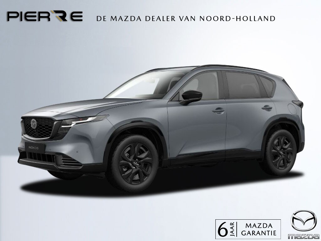 Mazda CX-5 2.5 E-SKYACTIV G 141 AUTOMAAT Homura | NAVI | 360 CAMERA | STOELVENTILATIE | 6 JAAR GARANTIE! NAVI | APPLE CARPLAY / ANDROID 15,6 INCH MAZDA CONNECT-SCHERM
