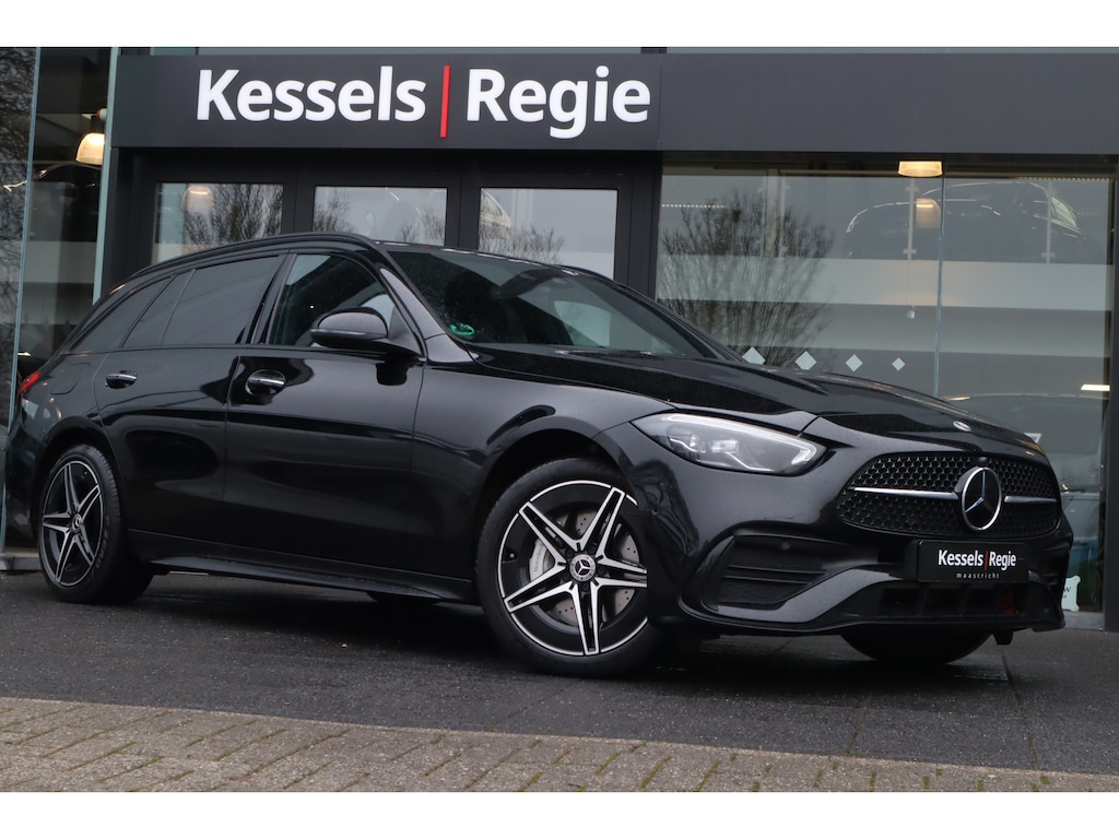 Mercedes-Benz C-klasse Estate 300 e AMG | Night | Ambient | HuD | Distronic | Keyless | Camera