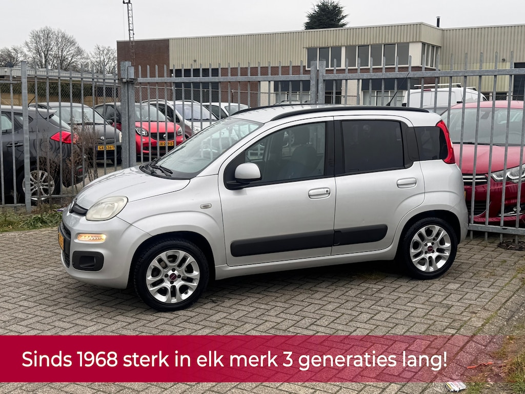 Fiat Panda 0.9 TwinAir Sempre NL AUTO NAP! 1e eigenaar l Airco l MTF -stuur l AUX l LMV l Dakrailing l Elek pakket l TOPSTAAT!