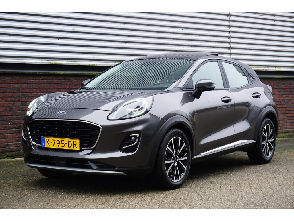 Ford Puma 1.0 125PKEcoB. Hybrid Titanium/Winterpack/Panodak/ B&O geluidsinstallatie/Trekhaak/All-Seasonbanden.