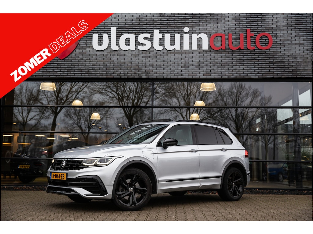 Volkswagen Tiguan 1.4 TSI eHybrid R-Line Business+ , Pano, Adap. cruise, Stoel/Stuurverwarming, Black-Style, Side Assist