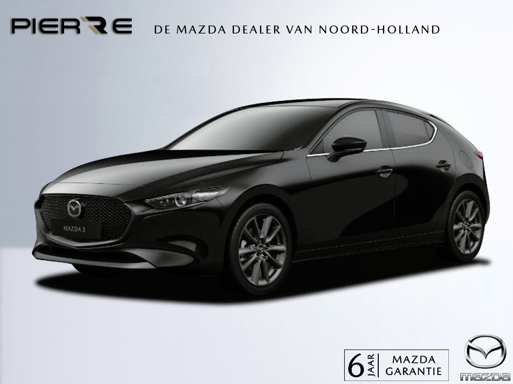 Mazda 3 2.5 e-SkyActiv-G M AUTOMAAT Hybrid 140 Takumi NAVI | ACHTERUITRIJCAMERA | APPLE CARPLAY | 18 INCH LMV 10 YEARS DEAL: €3.500,- EXTRA INRUIL