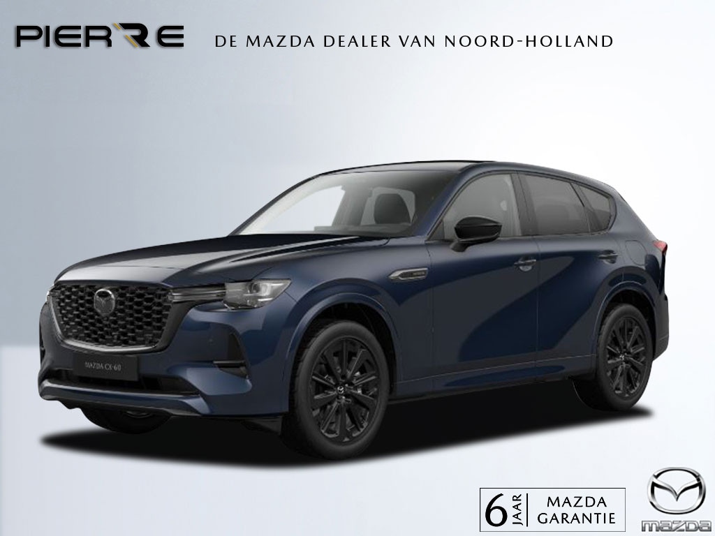 Mazda CX-60 2.5 e-SkyActiv PHEV Homura Plus NAVI | 20 INCH LMV | PANORAMA-DAK | BOSE | ACHTERUITRIJCAMERA | LEDER INTERIEUR € 3500,- VOORDEEL