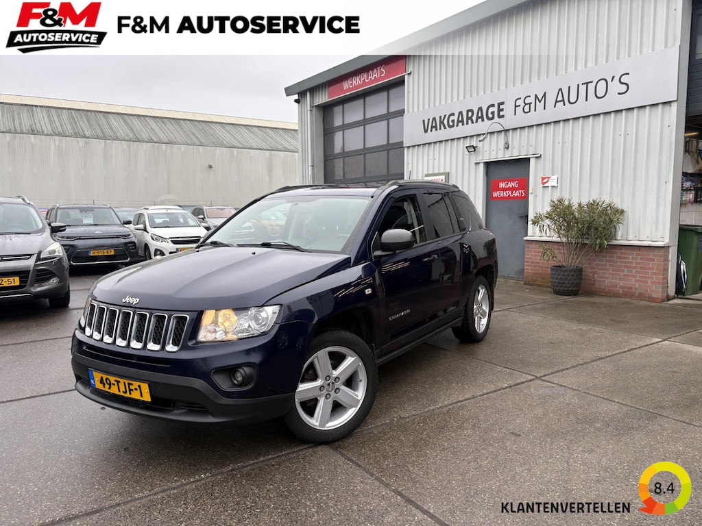Jeep Compass 2.4 Limited 4WD Automaat, airco, stoelverwarming, trekhaak