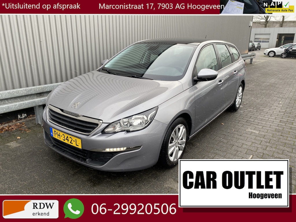 Peugeot 308 SW 1.2 PureTech Active Clima, Navi, Pano, CC, PDC, LM, – Inruil Mogelijk –