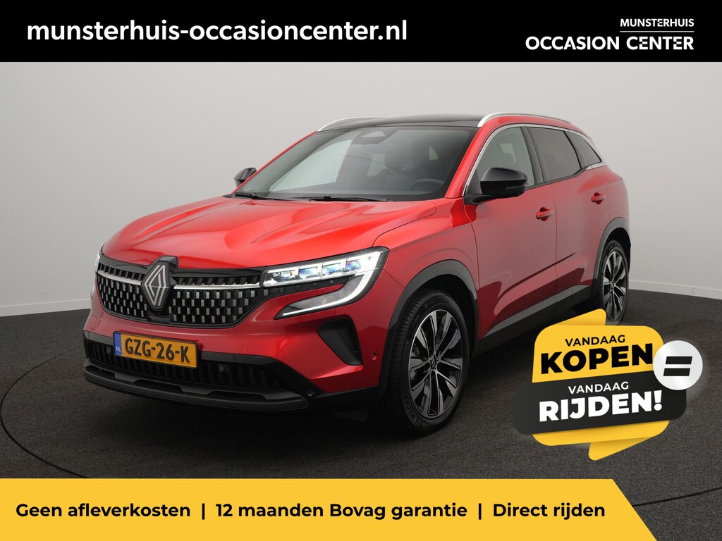 Renault Austral 1.2 Mild Hybrid Advanced 130 Techno - Occasion Lease vanaf €539 p/m - RIJKLAARPRIJS - VOORRAADVOORDEEL - Rondomzichtcamera - Adaptive Cruise Control - Panoramadak