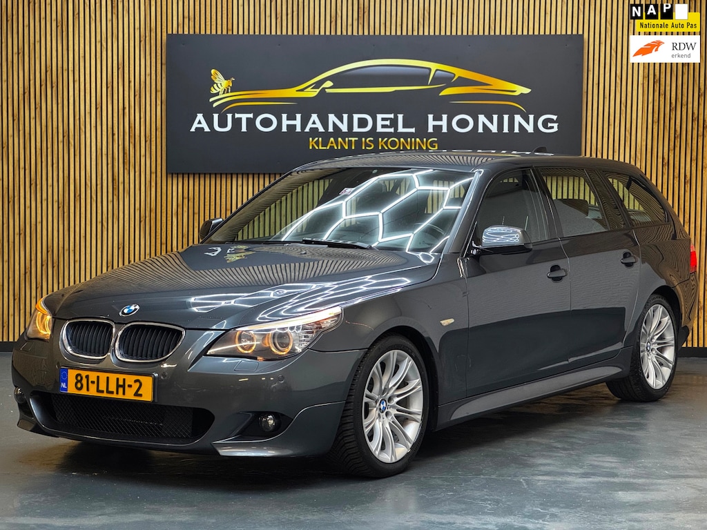 BMW 5-Serie Touring 520i M PAKKET Edition I |origineel nl|m pakket|aut|xenon|leder|navi|psensor